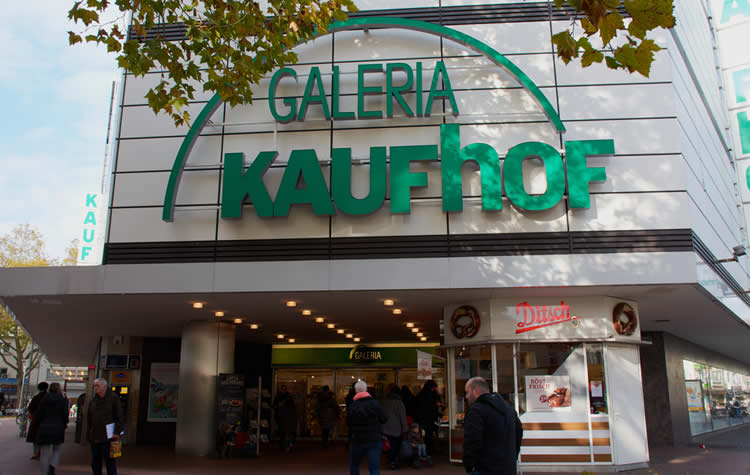 德国最大的连锁百货商场集团加莱里亚集团门面